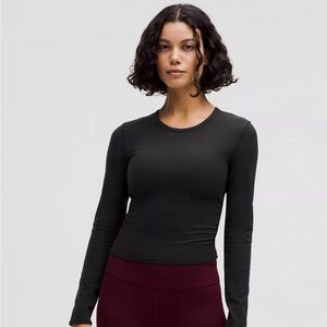 Lululemon All It Takes Back-Twist Ribbed Long-Sleeve Shirt